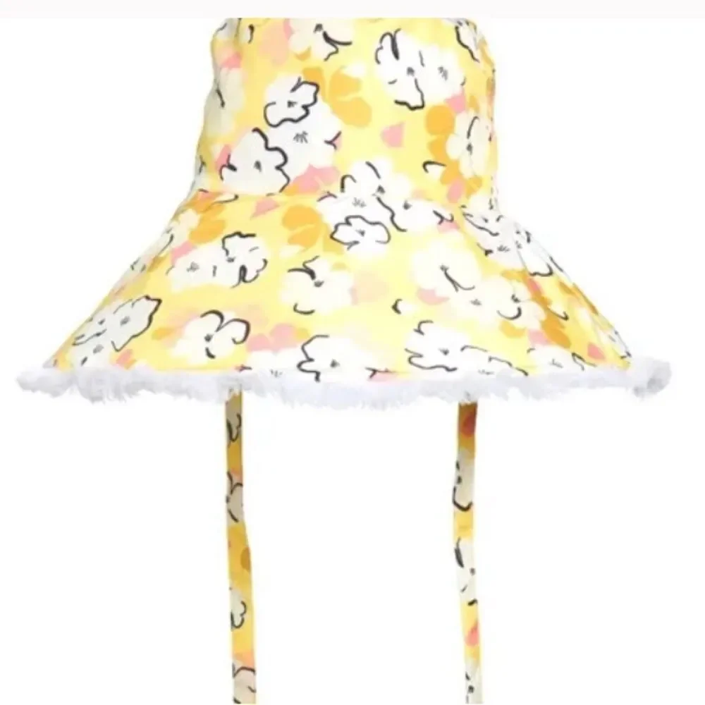 NWT Nordstrom BP Floral Bucket Hat / Beach Hat